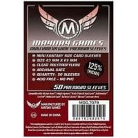 Sleeves 43x65x50P Transparent Mayday Games Premium
