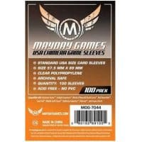 Sleeves 57,5x89x100P Transparent Mayday Games Standard