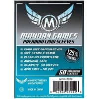 Sleeves 59x92x50P Transparent Mayday Games Premium
