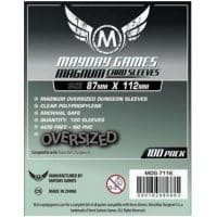 Sleeves 87x112x100P Transparent Mayday Games Standard