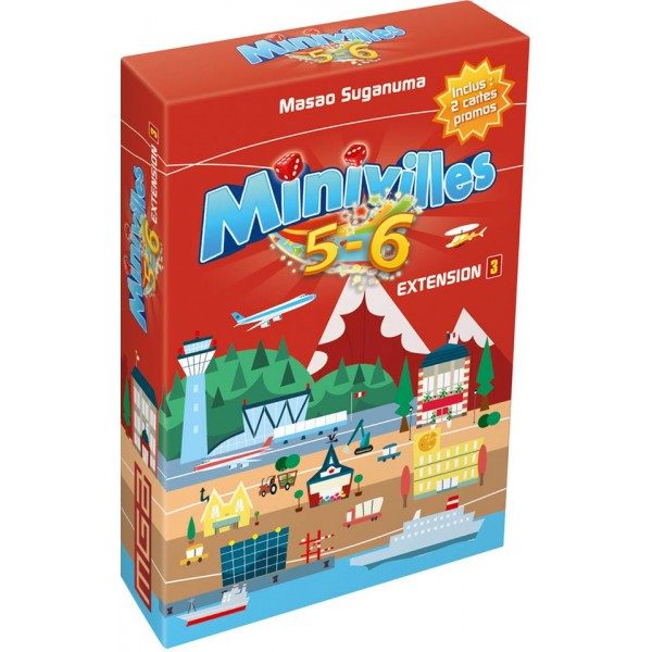 Minivilles - Ext  5 - 6 Joueurs