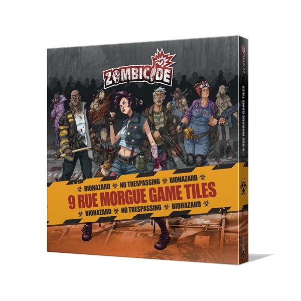 Zombicide - rue morgue tiles set