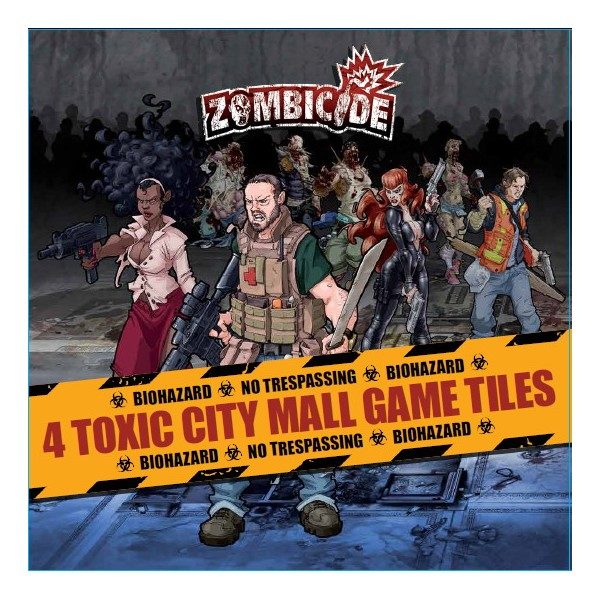 Zombicide - Toxic city mall game tiles