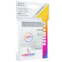 Sleeves 66x91x50P Transparent Matte Gamegenic