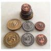 Viticulture metal lira coins – image 2
