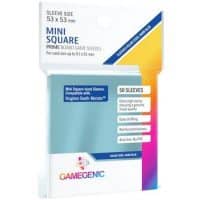 Sleeves 53x53x50P Transparent Gamegenic