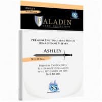 Sleeves 76x88x55P Transparent Paladin Ashley