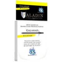 Sleeves 41x63x55P Transparent Paladin Galahad