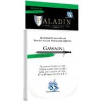 Sleeves 57x89x55P Transparent Paladin Gawain