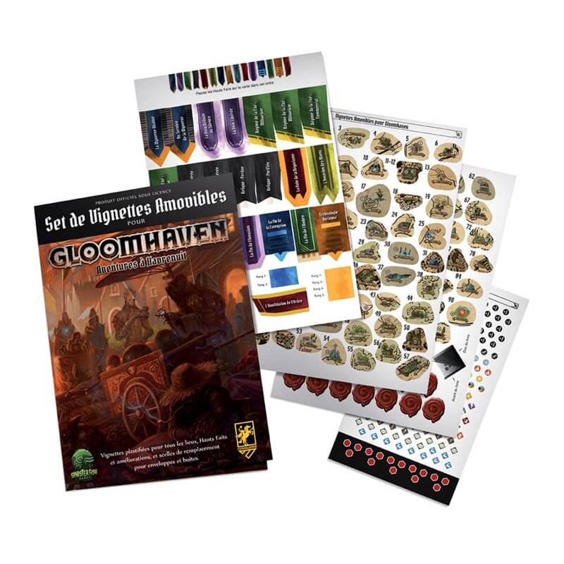 Gloomhaven Les Mâchoires du Lion - Set de Vignettes Amovibles