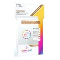 Sleeves 67x103x80P Transparent Matte Gamegenic