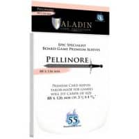 Sleeves 88x126x55P Transparent Paladin Pellinore