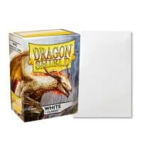 Sleeves 63x88x100P White Classic Dragon Shield