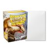 Sleeves 63x88x100p white classic dragon shield – image 2