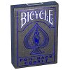 Cartes bicycle ultimates metalluxe blue foil back cobalt