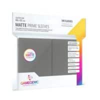Sleeves 66x91x100P Transparent Gris Matte Gamegenic