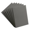 Sleeves transparents 66 x 91mm 100p gris matte