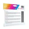 Sleeves transparents 66 x 91mm 100p gris matte 2