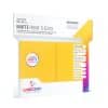 Sleeves transparents 66 x 91mm 100p jaune matte 1