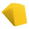 Sleeves transparents 66 x 91mm 100p jaune matte