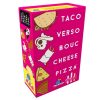 Taco verso bouc cheese pizza