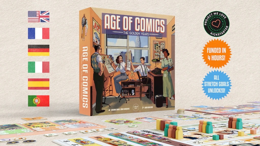 Age of comics: the golden years