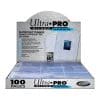 Ultra pro 100 feuilles de classeur silver