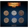 Metal coins dwarven set legendary