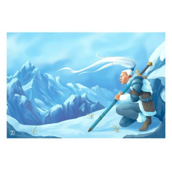 Playmat neige en néoprène de zacatrus