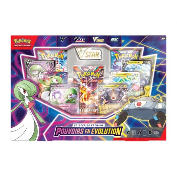 Coffret pokemon collection premium pouvoirs en evolution