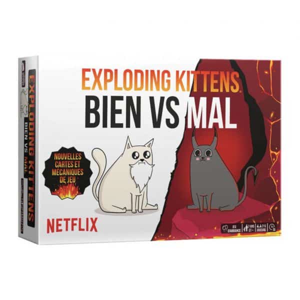 Exploding kittens - bien vs mal