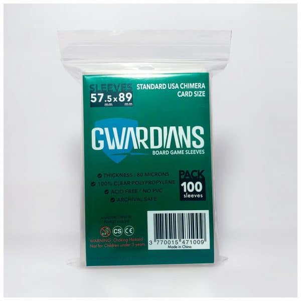 Gwardians sleeves premium usa chimera 575 x 89mm 100p