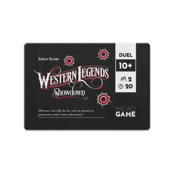 Western legends showdown microgame 23