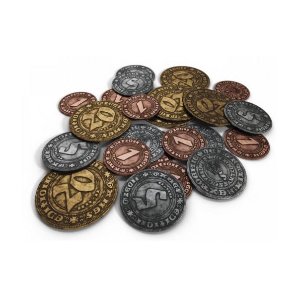 Kutna khora metal coin set