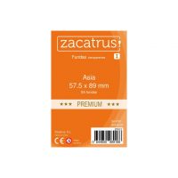 Sleeves 57,5x89x55P Transparent Zacatrus Premium