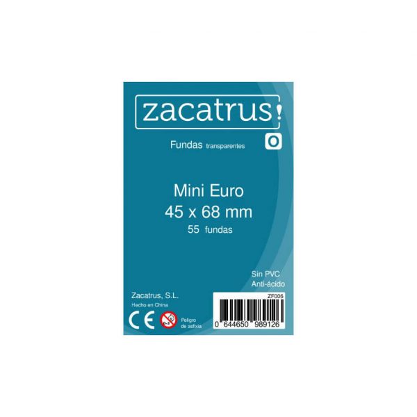 Sleeves 45x68x55p transparent zacatrus standard