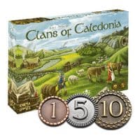 Set de Pièces Métal - Clans of Caledonia