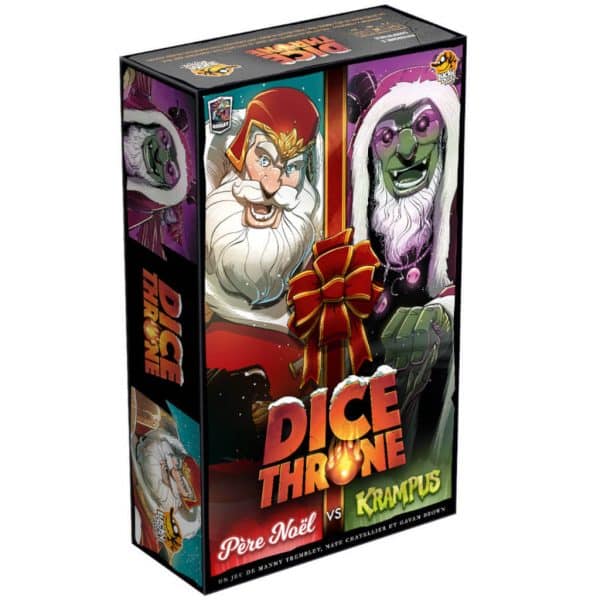 Dice throne - père-noël vs krampus
