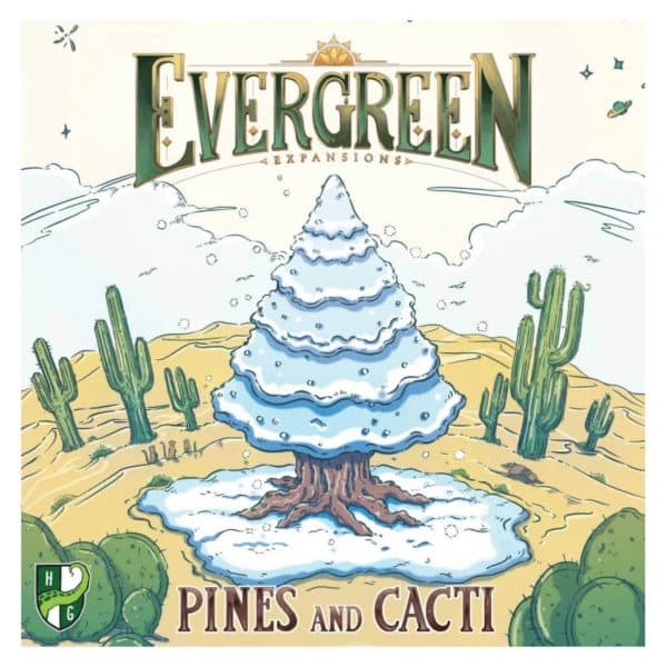 Evergreen sapins et cactus