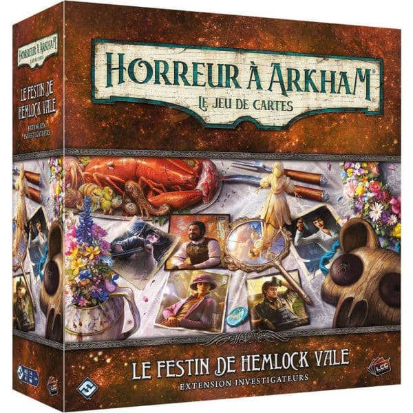 Horreur à arkham jce - le festin de hemlock vale (investigateurs)