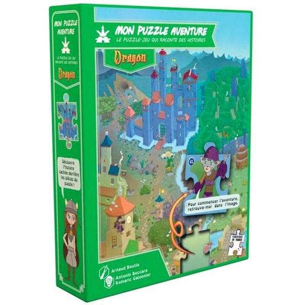 Mon puzzle aventure - dragon