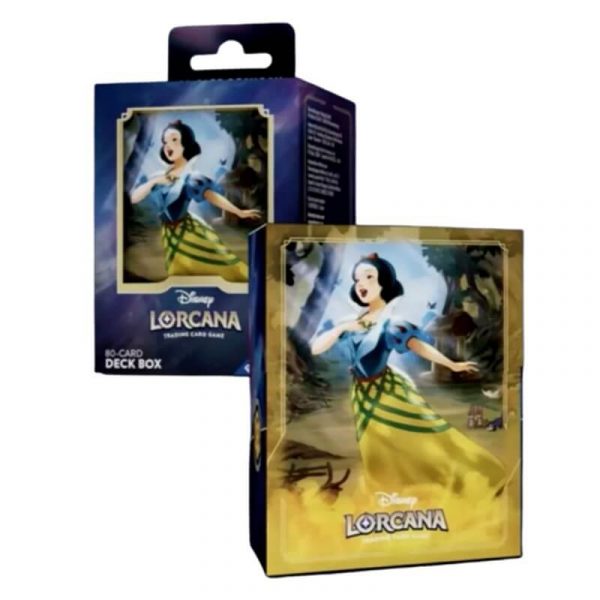 Deck box lorcana blanche neige chapitre 4