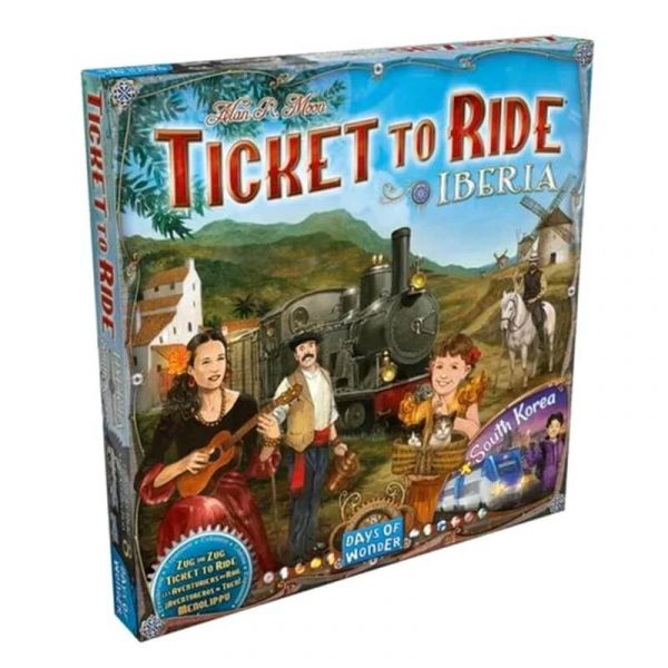 Les aventuriers du rail - espagne/corée du sud