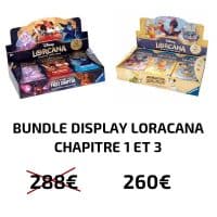 Bundle display lorcana chapitre 1 et 3