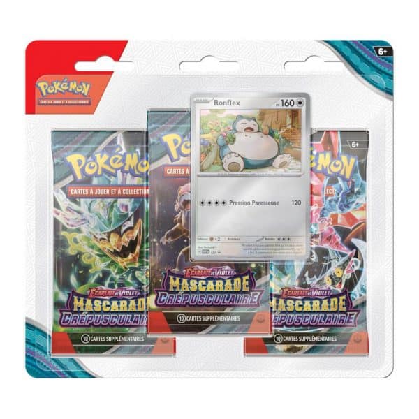 Ev06 mascarade crépusculaire - tripack ronflex