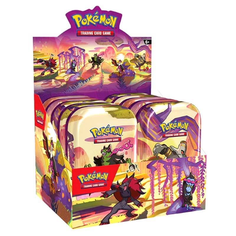 Ev06. 5 fable nebuleuse mini tin display