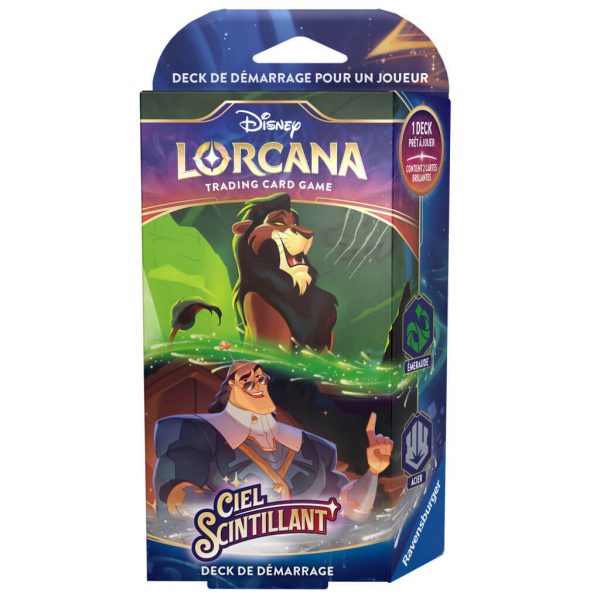 Disney lorcana - starter scar et kronk chapitre 5
