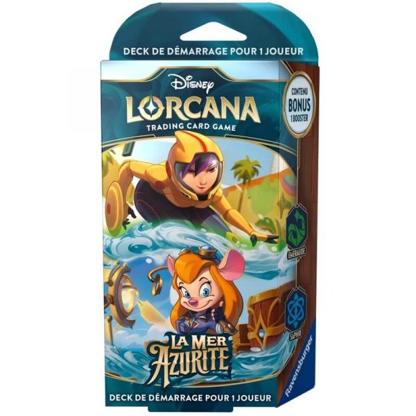 Disney lorcana - starter go go tamago et gadget chapitre 6 la mer azurite