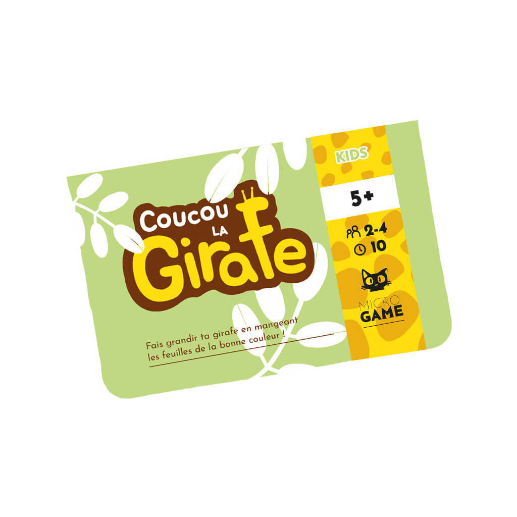 Coucou la girafe microgame 36