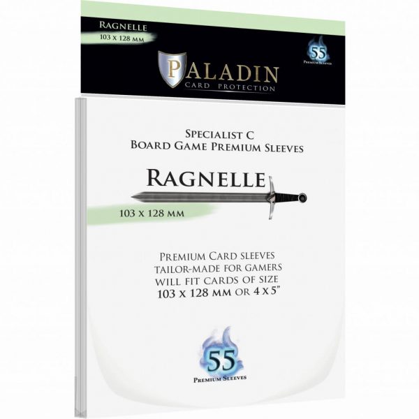 Sleeves 103x128x55p transparent paladin ragnelle